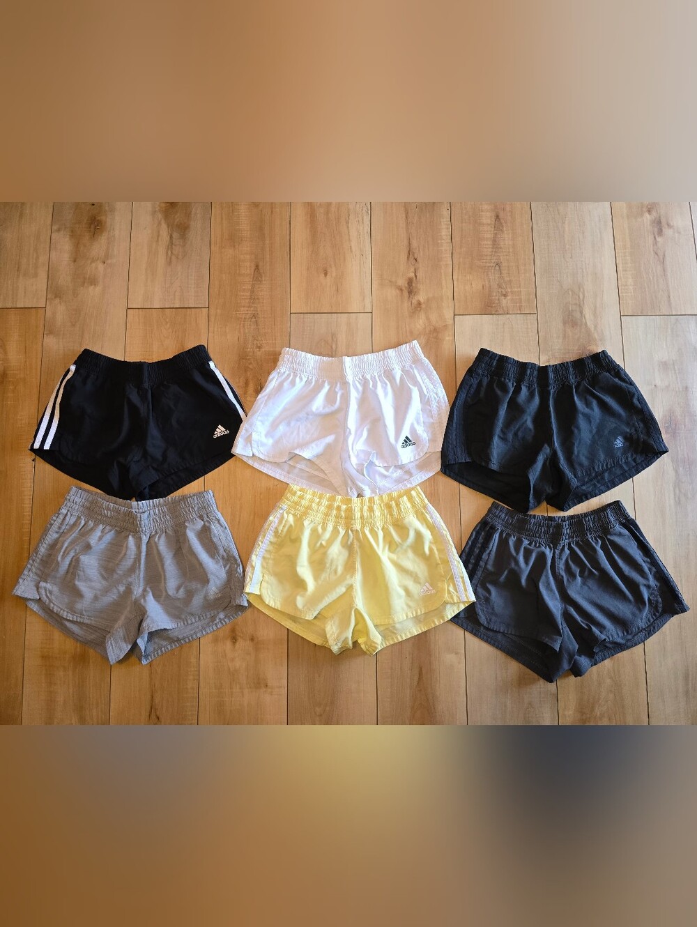 Adidas Aeroready Bundle Of 6 Shorts sz XS